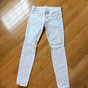 GUESS White Denim Jeans